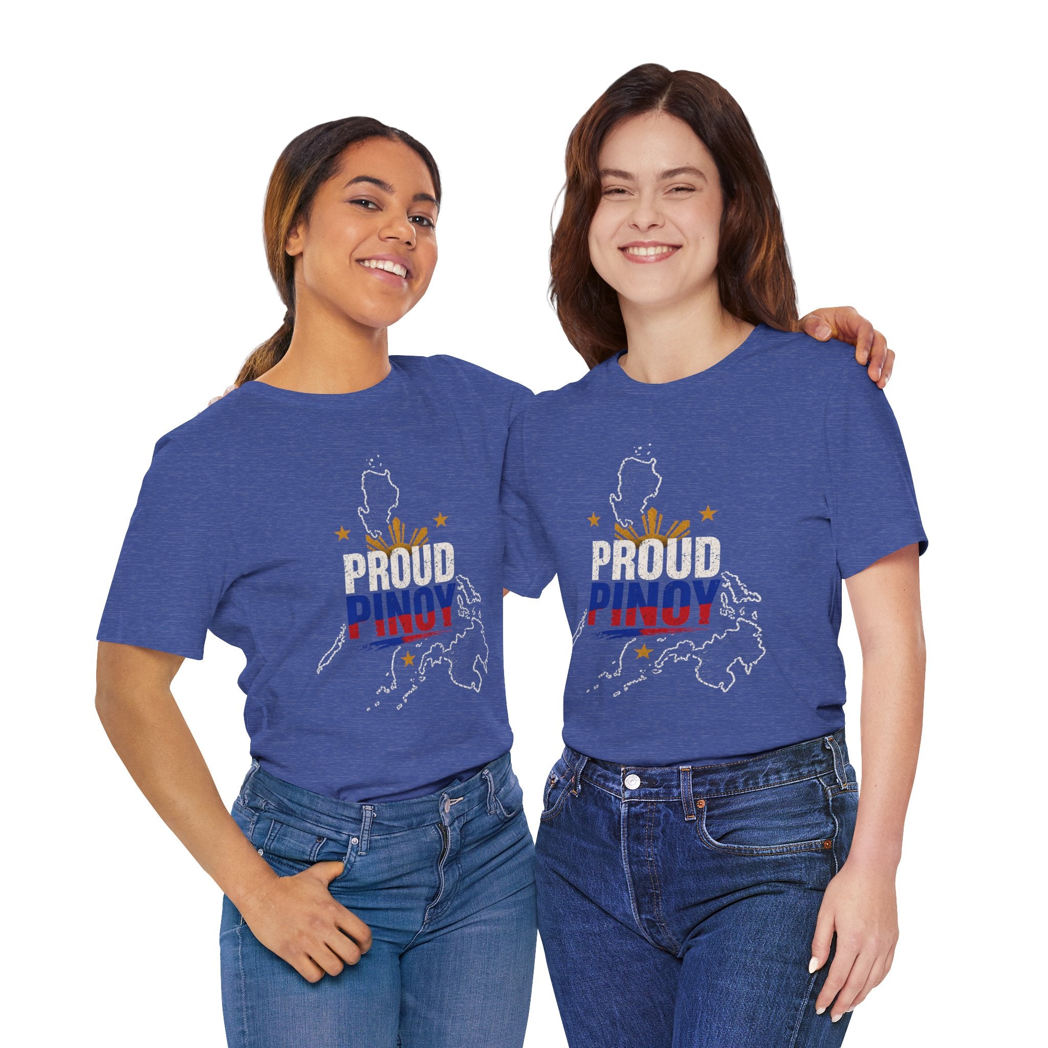 Philippines T-Shirt Proud Pinoy Shirt Filipino Flag Graphic Tee Philippine Map Shirt Unisex Gift for Filipinos Travel Souvenirrs