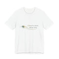 Observe More React Less T-Shirt – Minimalist Eye Graphic Tee, Mindfulness Quote Shirt, Introvert Aesthetic Unisex Graphic Tee