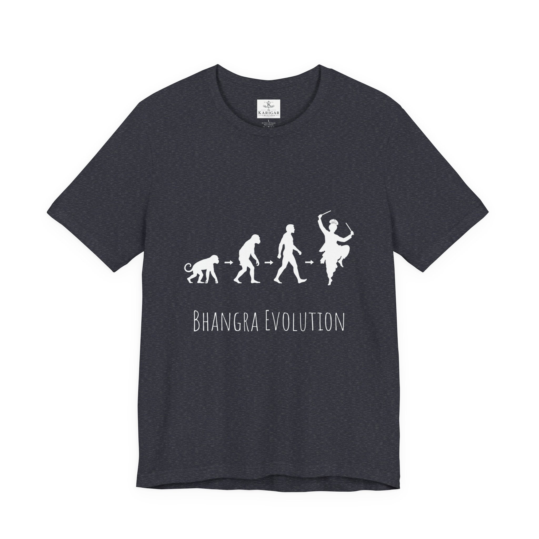 Bhangra Evolution T-Shirt Dance Evolution Tee Indian Folk Dance Shirt Punjabi Bhangra Graphic Unisex Cultural Gift