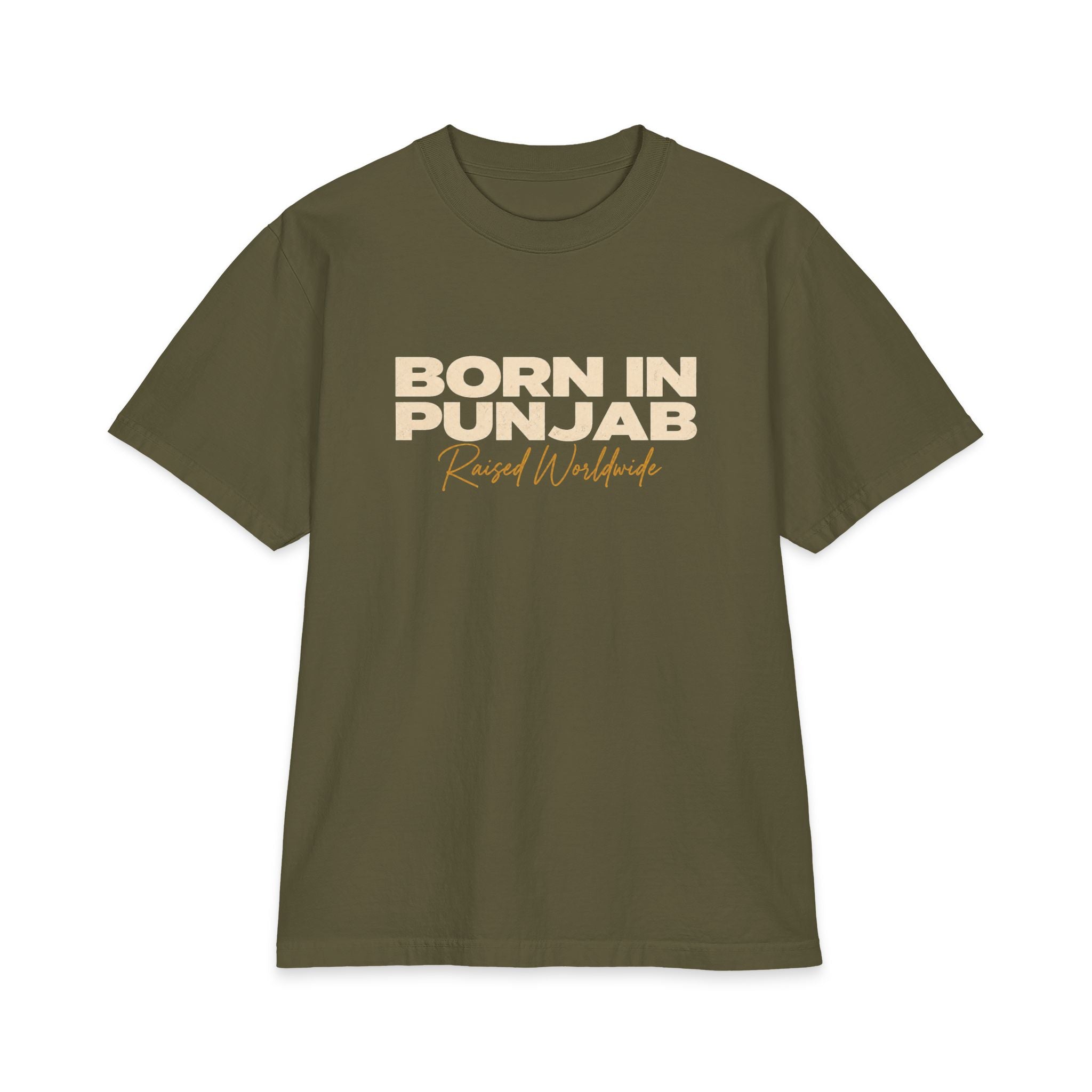 "Born in Punjab" Oversized T-Shirt
