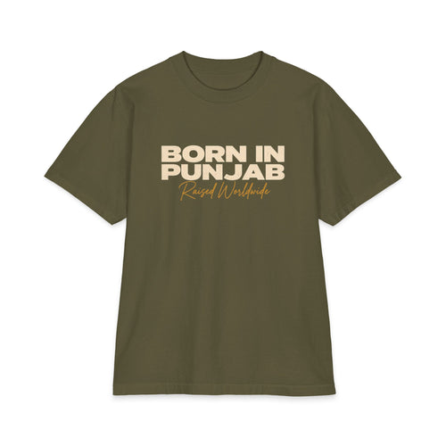 "Born in Punjab" Oversized T-Shirt