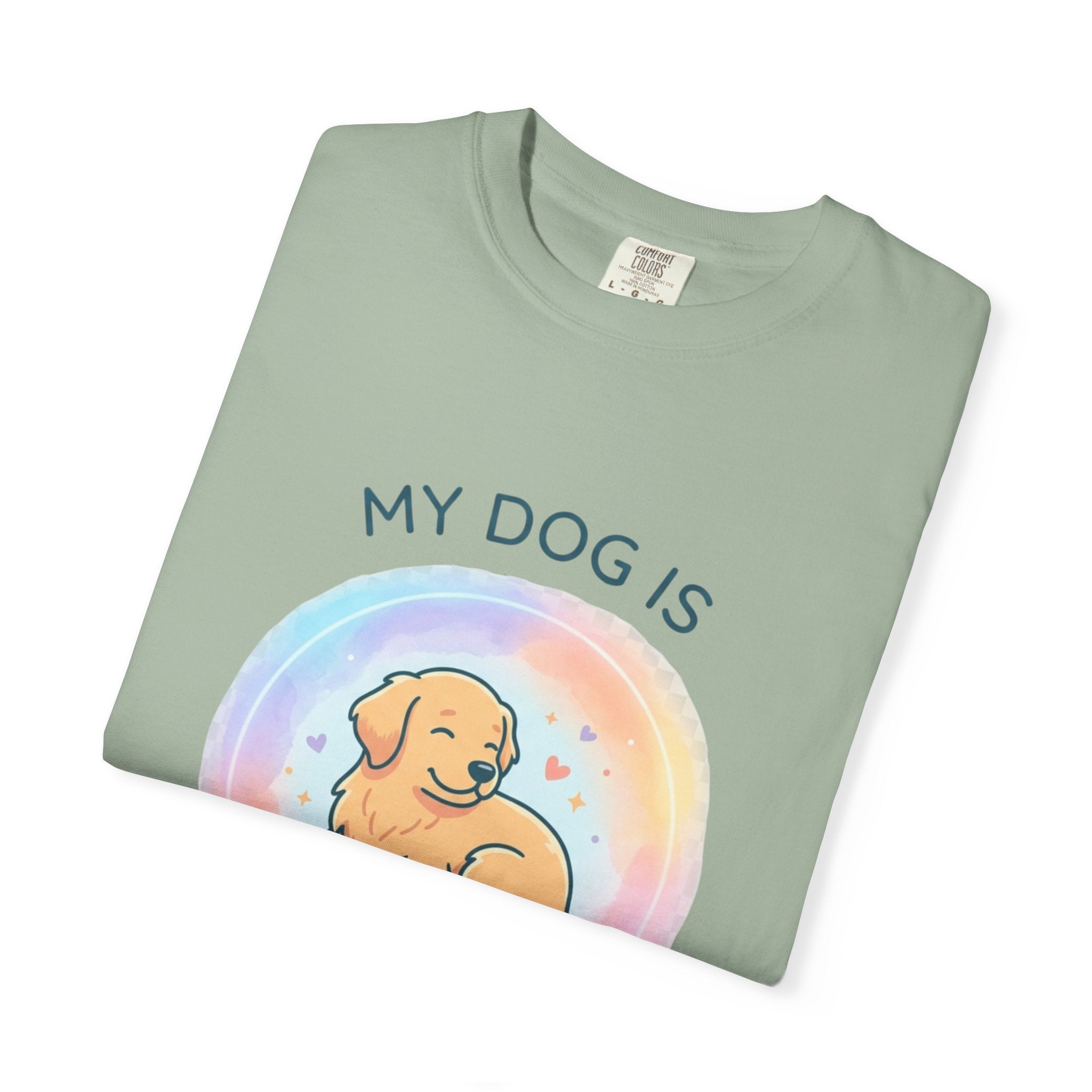 My Dog My Safe Space Shirt Dog Lover T Shirt Cute Dog Shirt Pet Lover Tee Emotional Dog Quote Shirt