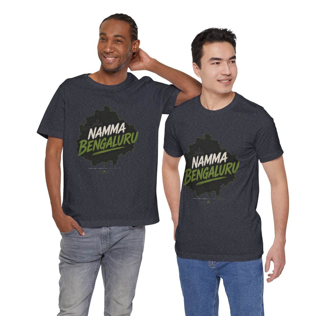 Namma Bengaluru T-Shirt Bangalore City Pride Tee Kannada Script Shirt Bengaluru Graphic Unisex India Gift
