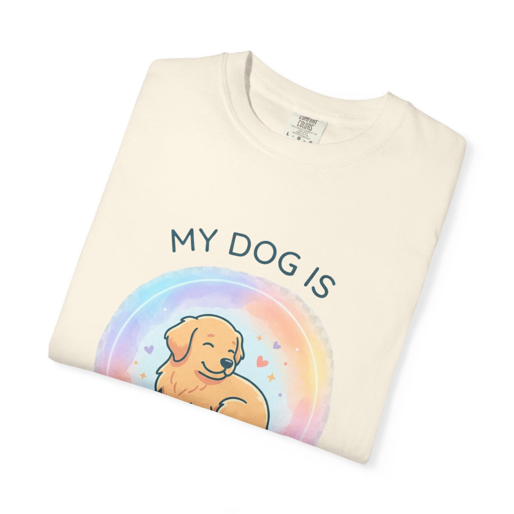 My Dog My Safe Space Shirt Dog Lover T Shirt Cute Dog Shirt Pet Lover Tee Emotional Dog Quote Shirt