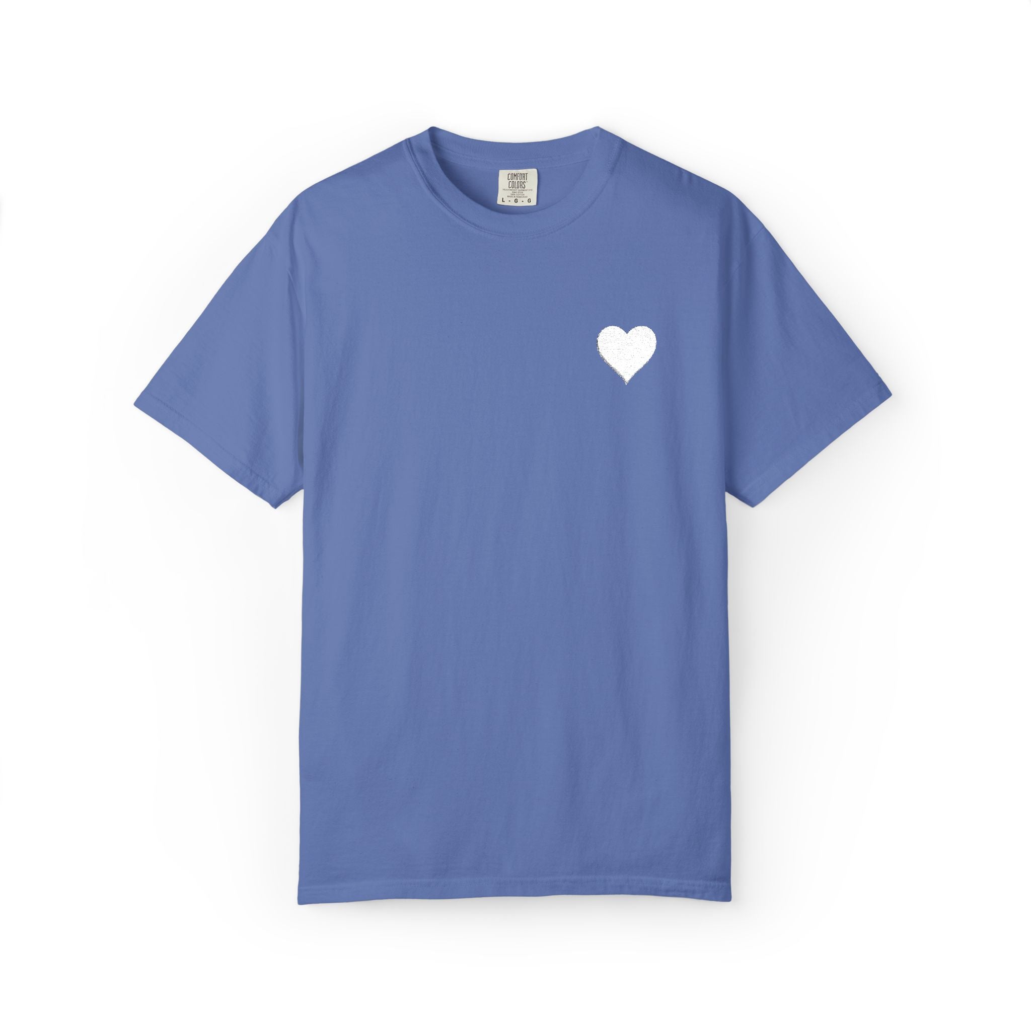Heart Embroidered T‑Shirt