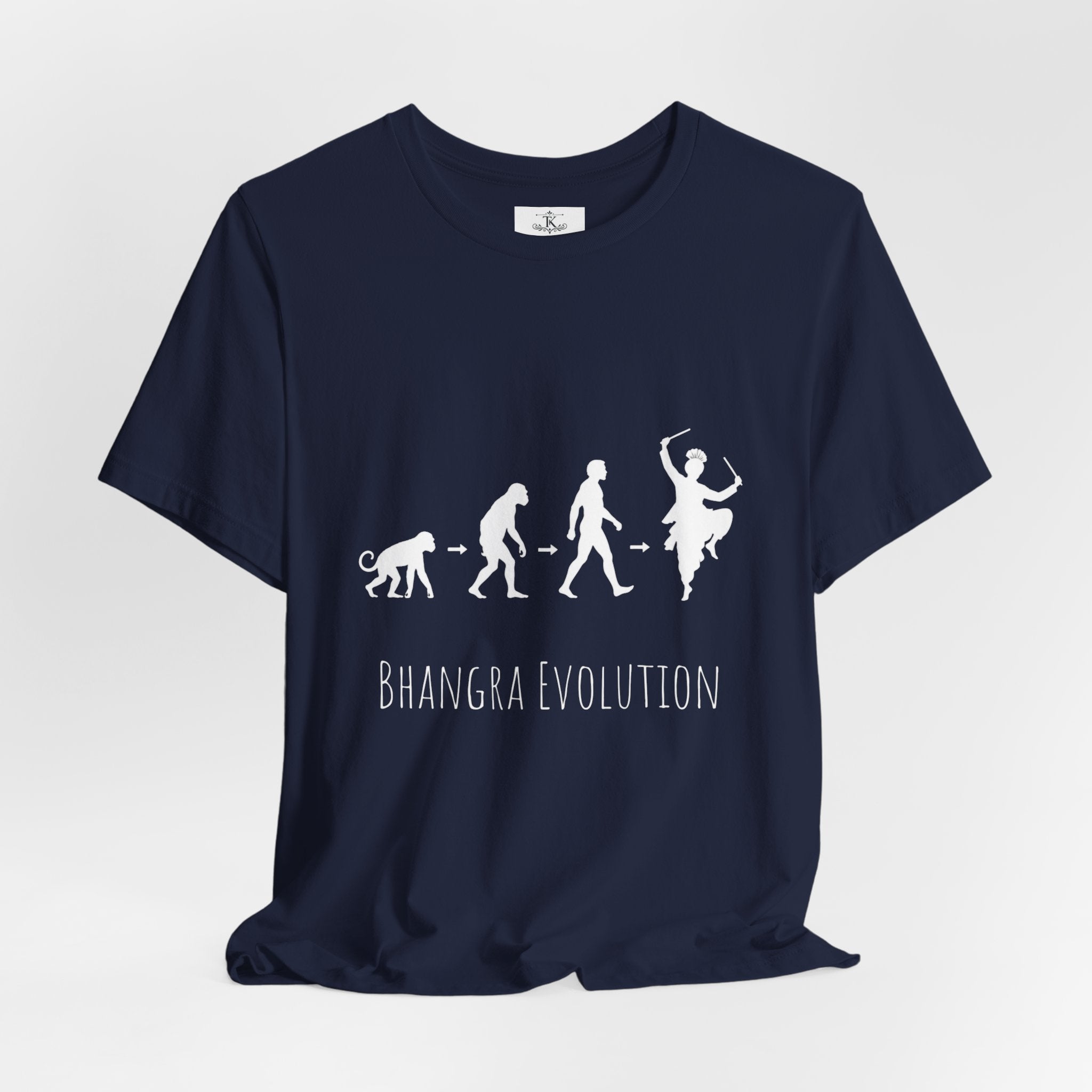 Bhangra Evolution T-Shirt Dance Evolution Tee Indian Folk Dance Shirt Punjabi Bhangra Graphic Unisex Cultural Gift