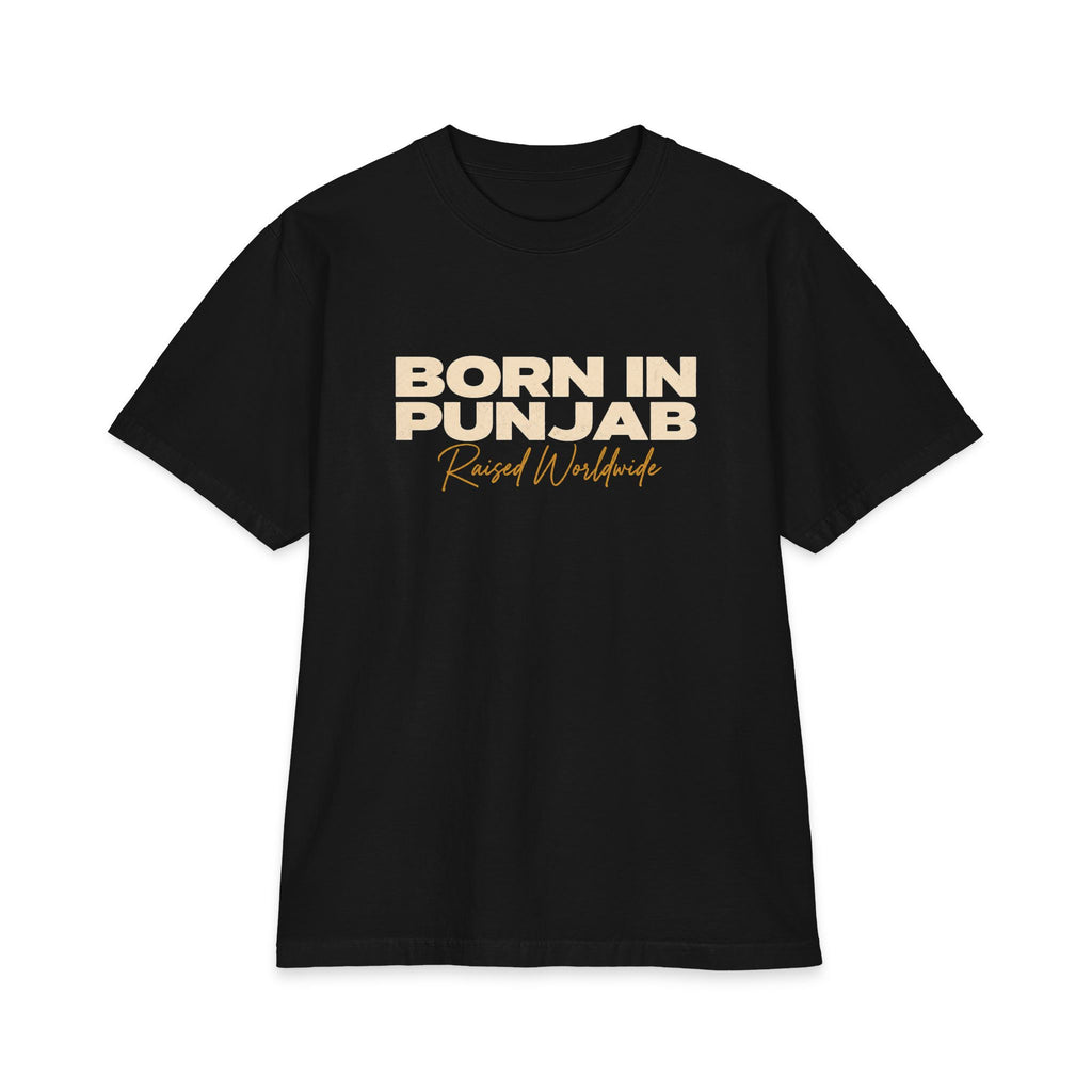 "Born in Punjab" Oversized T-Shirt