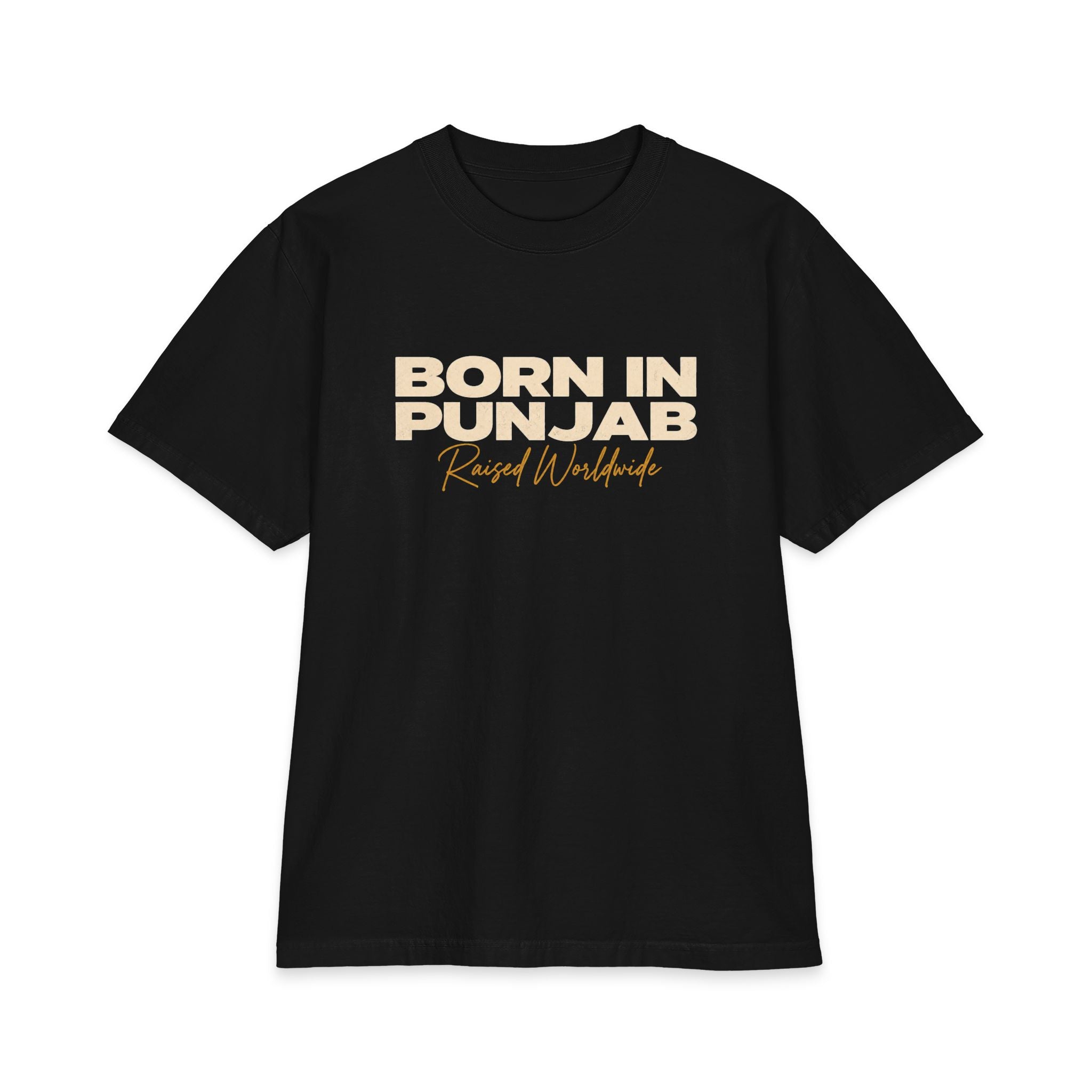 "Born in Punjab" Oversized T-Shirt