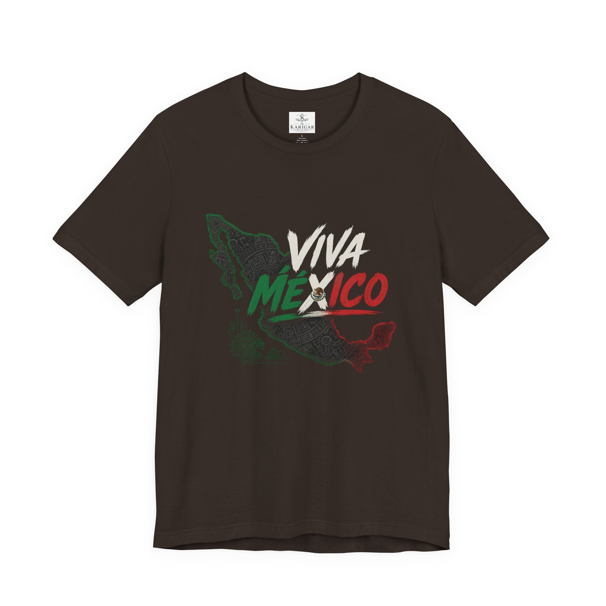 Viva Mexico T-Shirt Mexican Flag Colors Shirt Mexico Map Graphic Tee Proud Mexican Shirt Travel Souvenir Unisex Gift