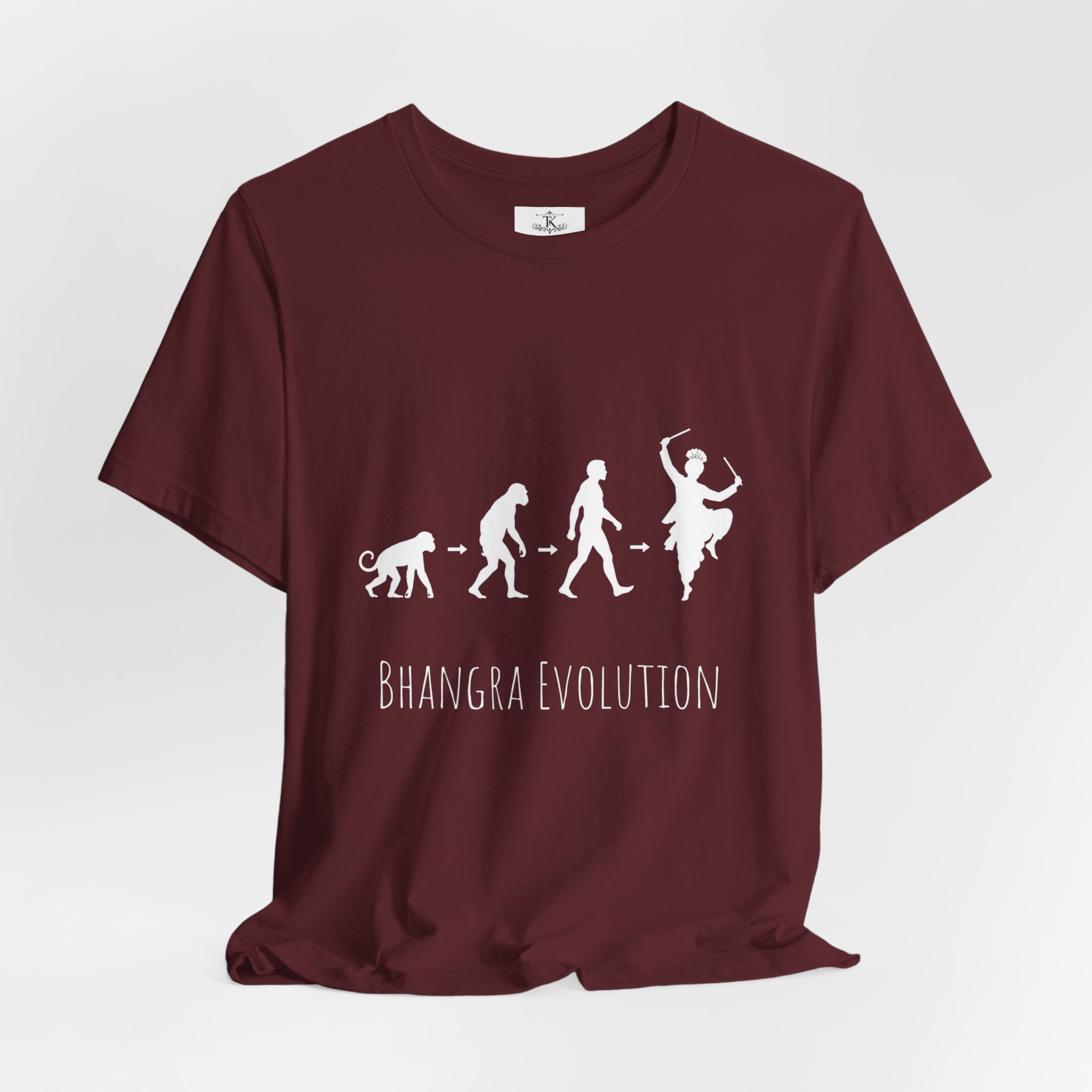 Bhangra Evolution T-Shirt Dance Evolution Tee Indian Folk Dance Shirt Punjabi Bhangra Graphic Unisex Cultural Gift