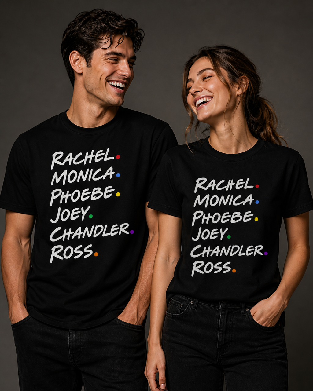 Friends Character Names T-Shirt