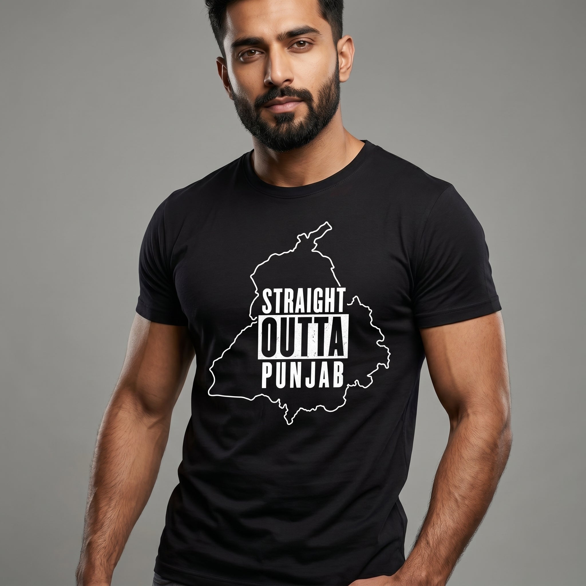 Straight Outta Punjab Unisex T-Shirt