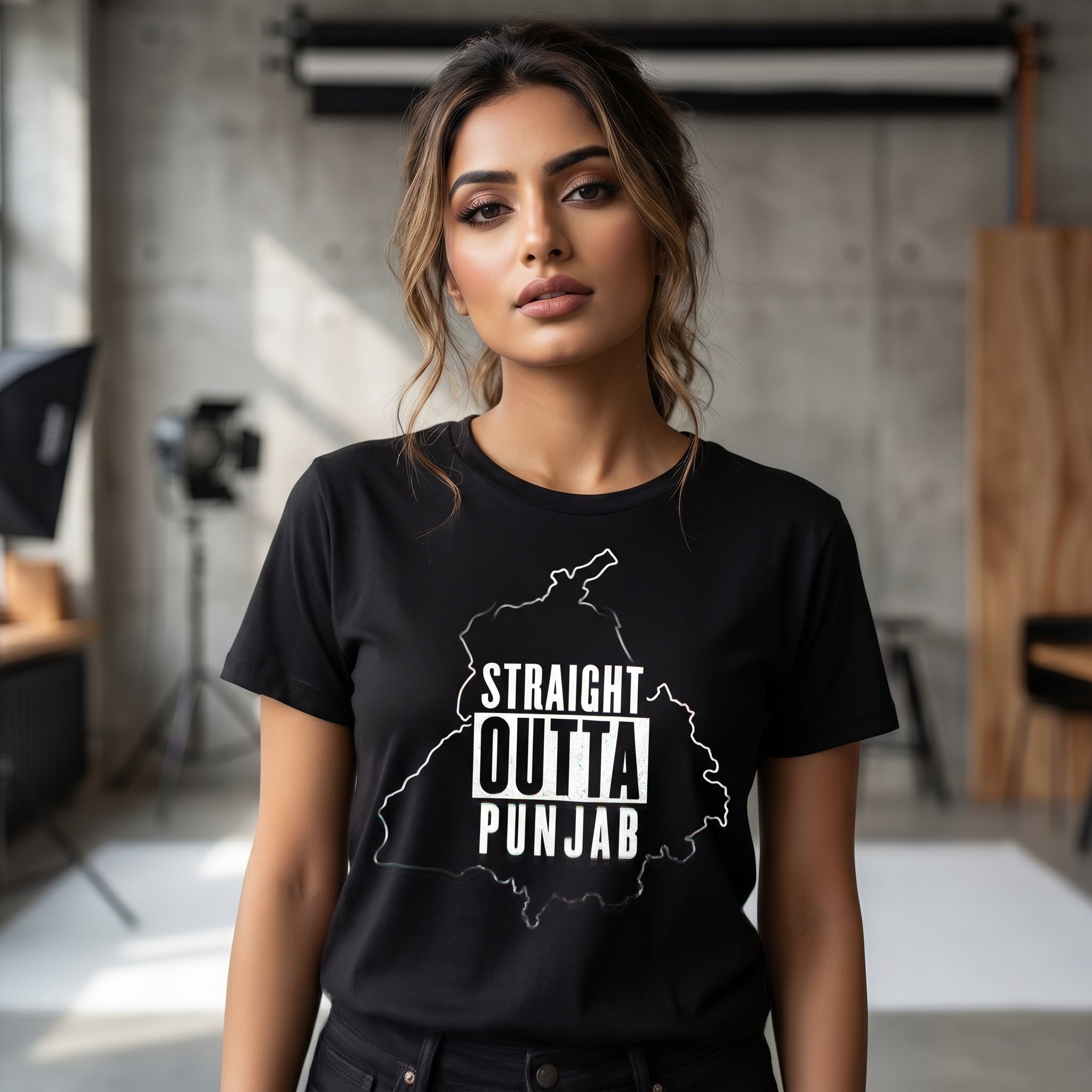 Straight Outta Punjab Unisex T-Shirt