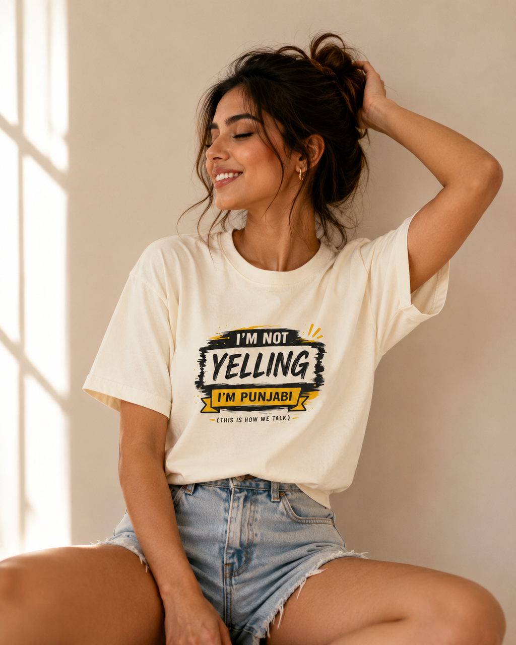 "I'm Not Yelling, I'm Punjabi" T-Shirt