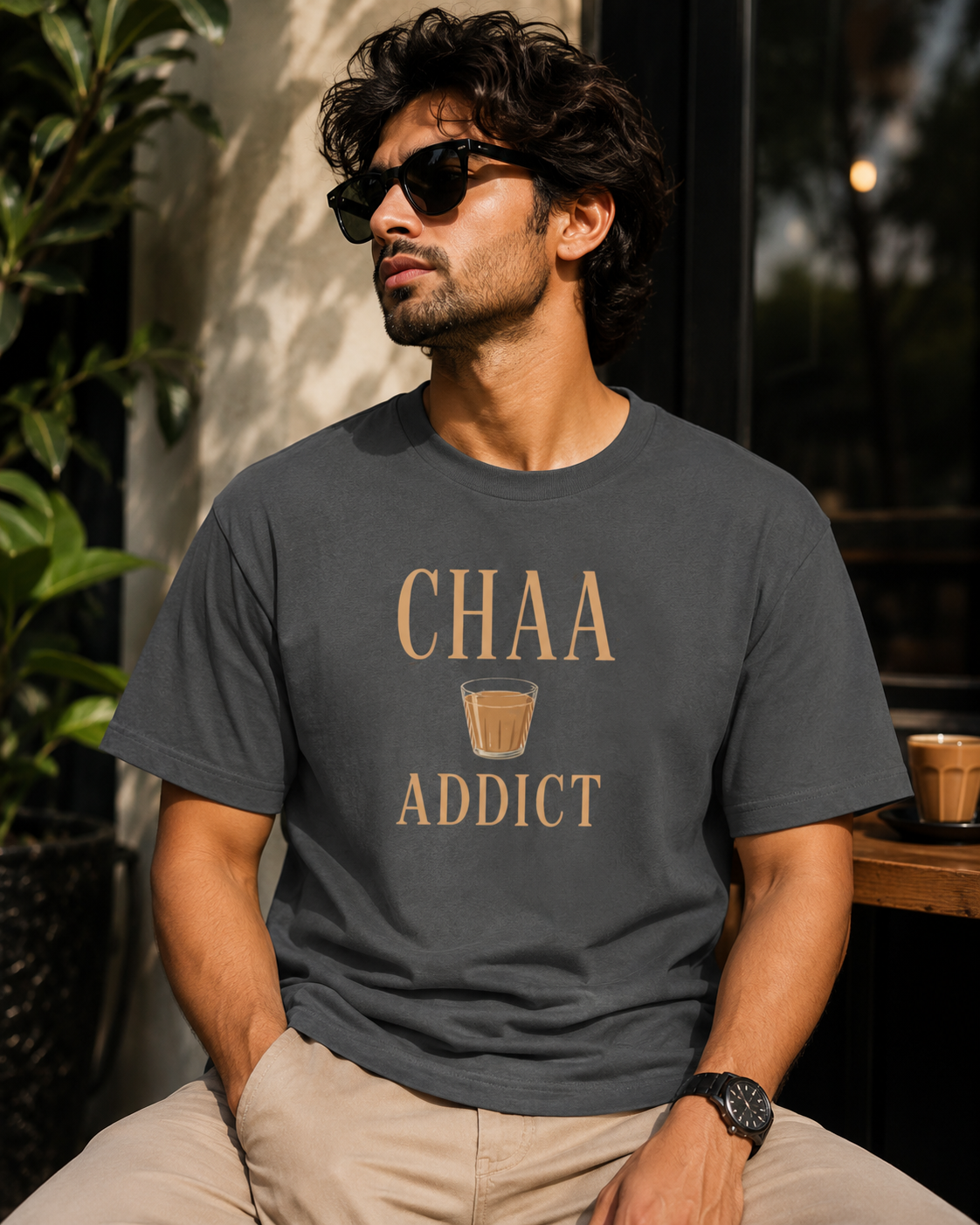 "Chaa" Addict Tee