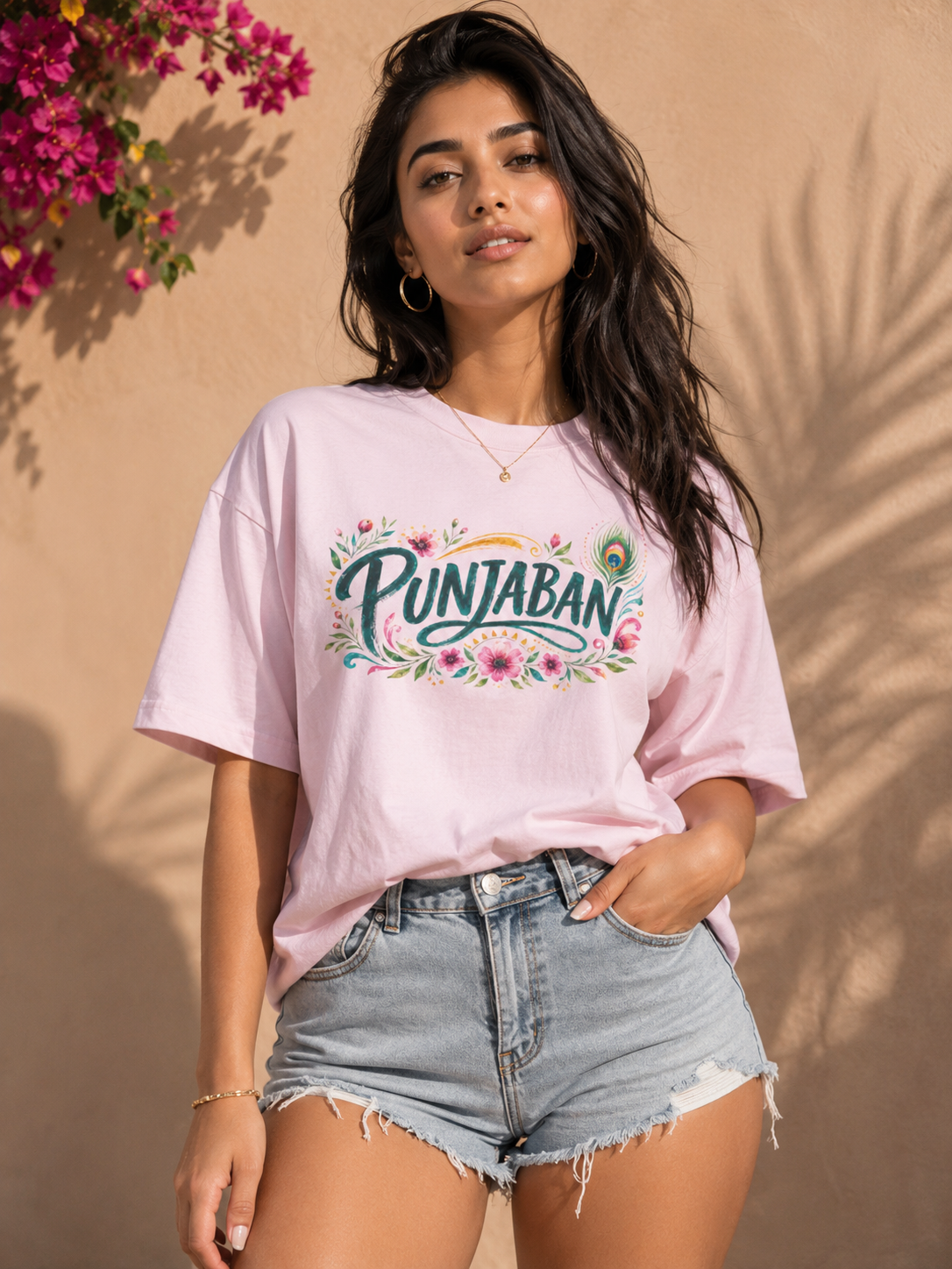 "Punjaban" Pride Oversized/ Relaxed T-Shirt