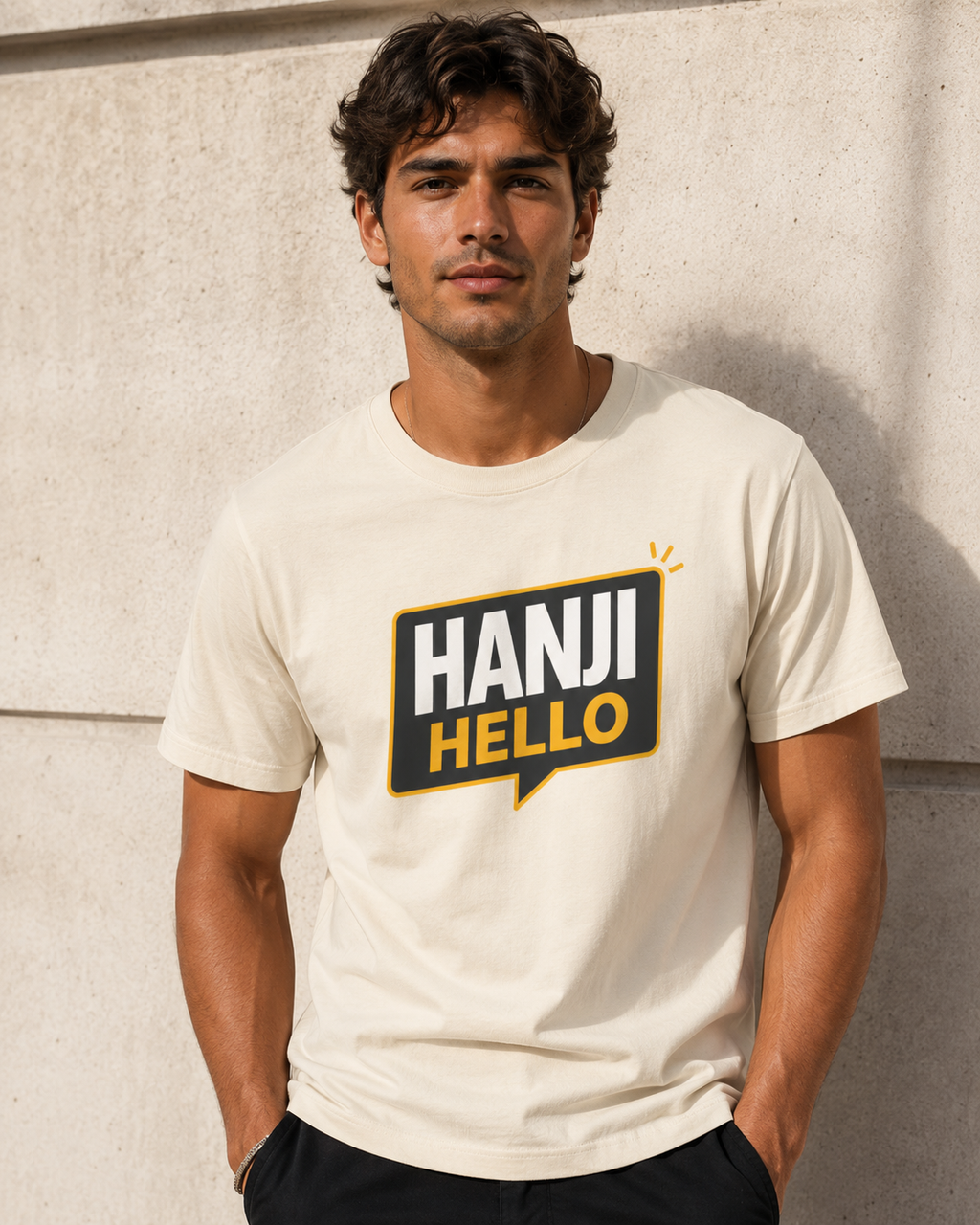 "Hanji Hello" T-Shirt