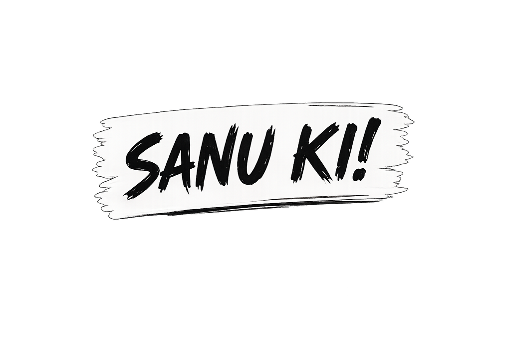 "Sanu Ki!" T-Shirt