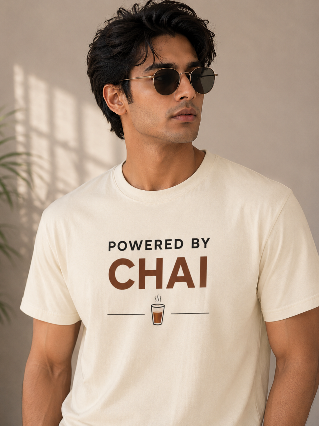 "Powered by Chai" T-Shirt