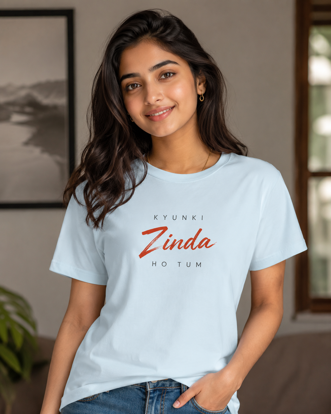 Kyunki Zinda Ho Tum — Front View | The Karigar Creations