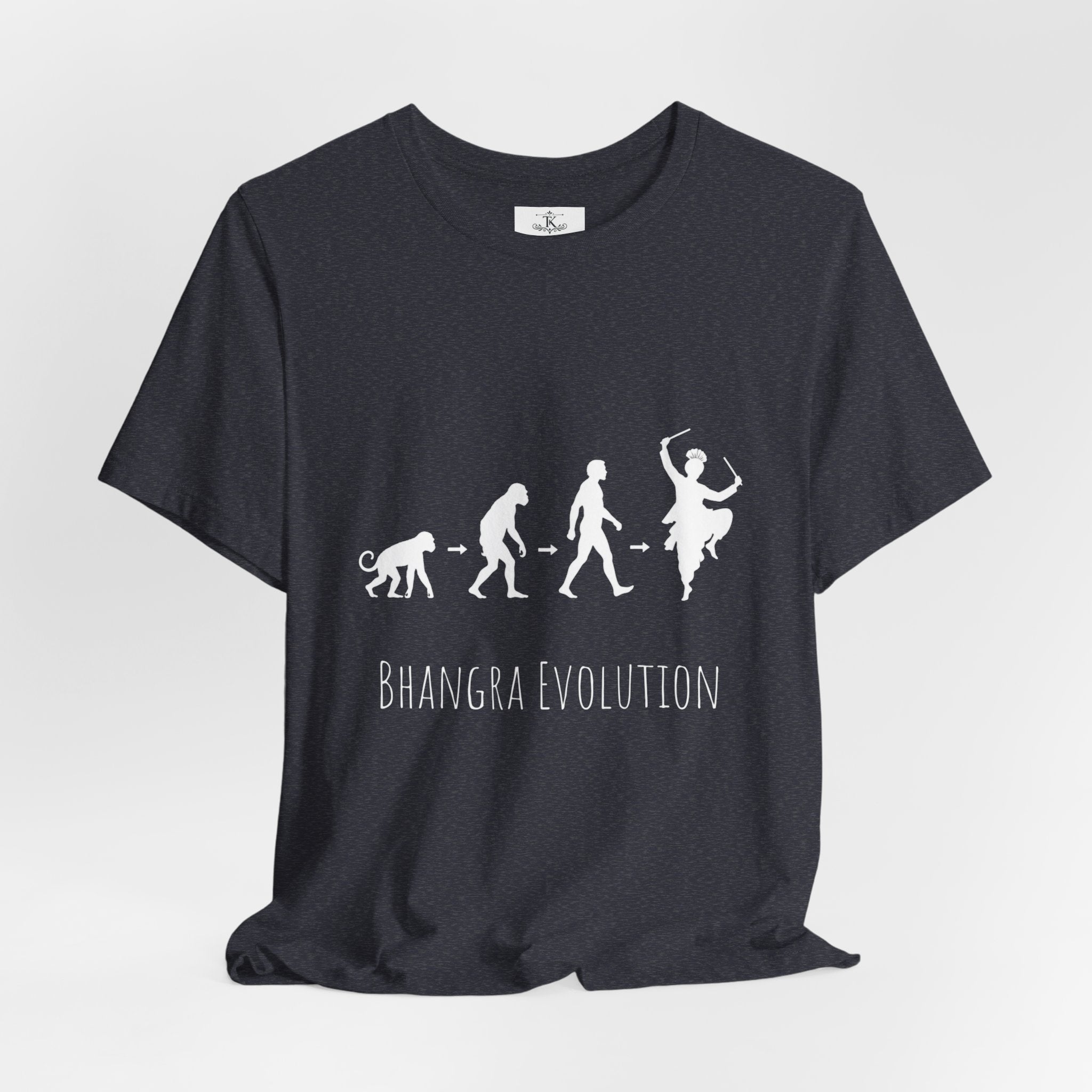 Bhangra Evolution T-Shirt Dance Evolution Tee Indian Folk Dance Shirt Punjabi Bhangra Graphic Unisex Cultural Gift