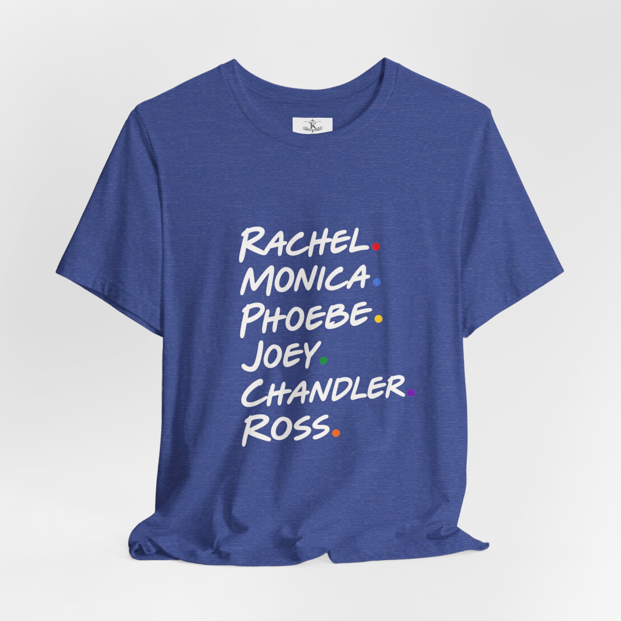 Friends Character Names T-Shirt