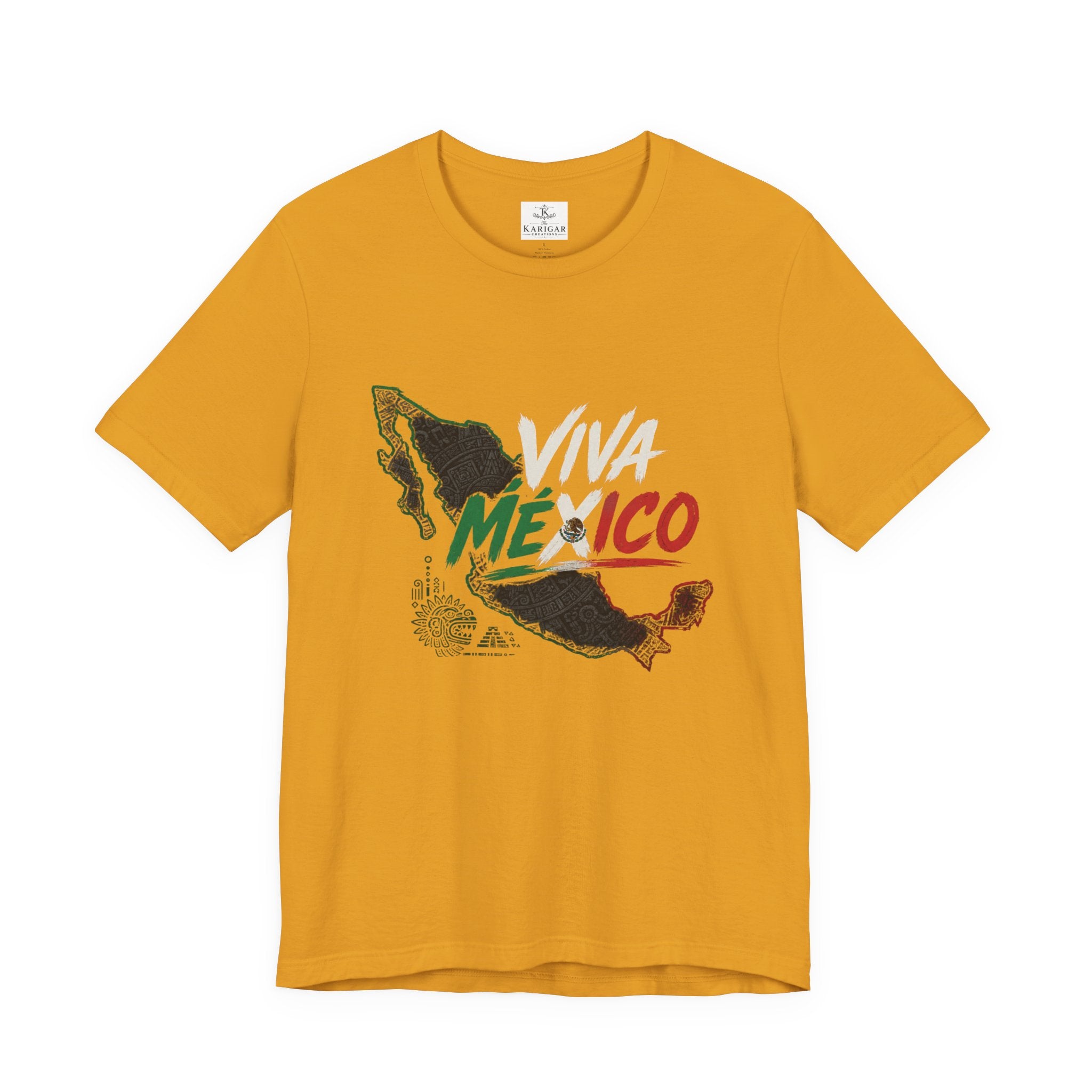 Viva Mexico T-Shirt Mexican Flag Colors Shirt Mexico Map Graphic Tee Proud Mexican Shirt Travel Souvenir Unisex Gift