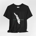 Gods Own Country T-Shirt Kerala Map Graphic Tee Kerala Outline Shirt India Travel Souvenir Unisex Gift