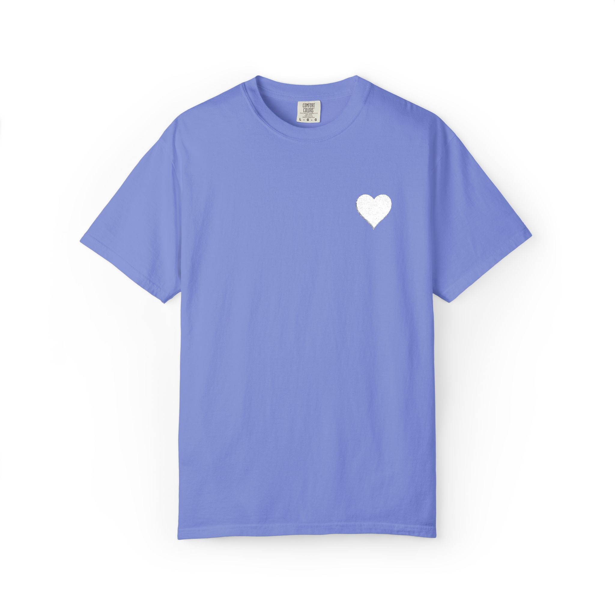 Heart Embroidered T‑Shirt