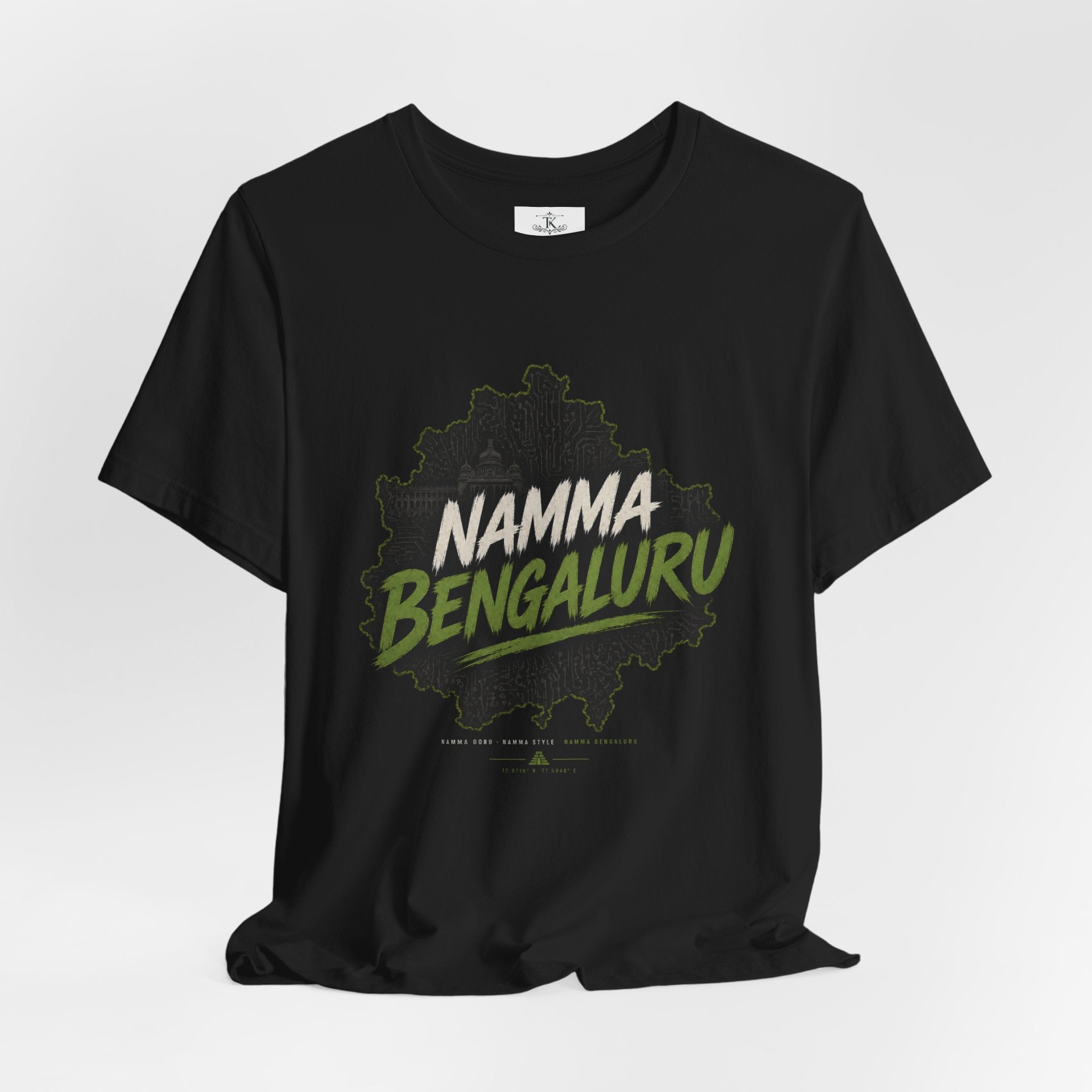 Namma Bengaluru T-Shirt Bangalore City Pride Tee Kannada Script Shirt Bengaluru Graphic Unisex India Gift
