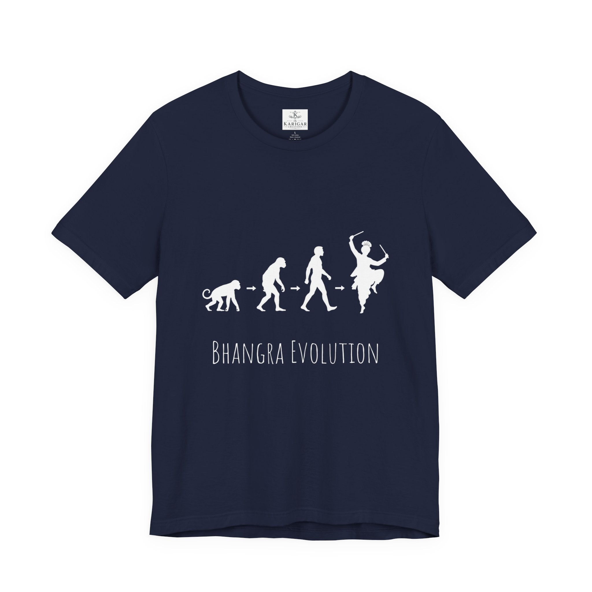 Bhangra Evolution T-Shirt Dance Evolution Tee Indian Folk Dance Shirt Punjabi Bhangra Graphic Unisex Cultural Gift