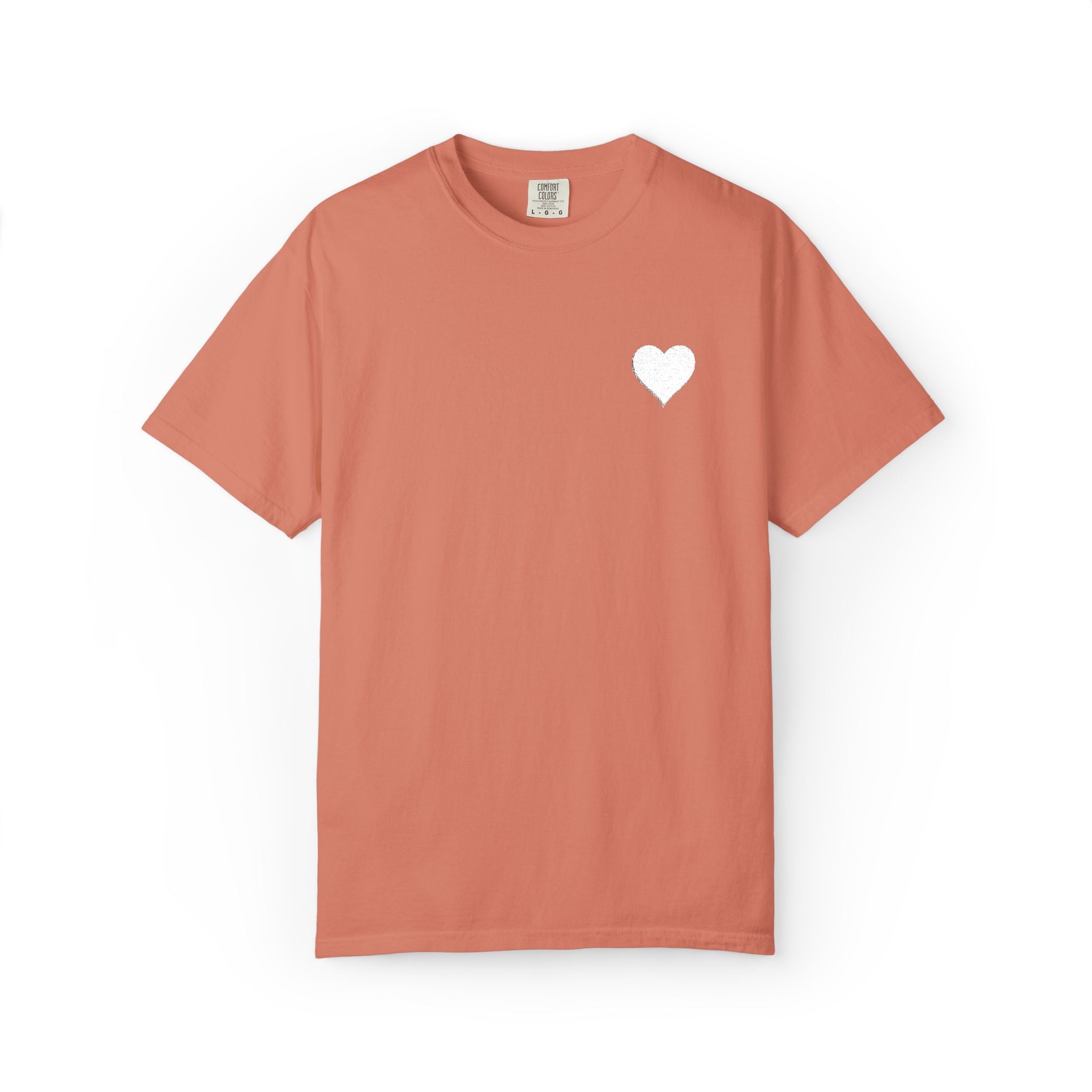 Heart Embroidered T‑Shirt