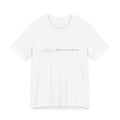 Silence Is a Response T-Shirt – Minimalist Soundwave Quote Tee, Introvert Aesthetic Shirt, Mental Clarity Streetwear Unisex Graphic Tee