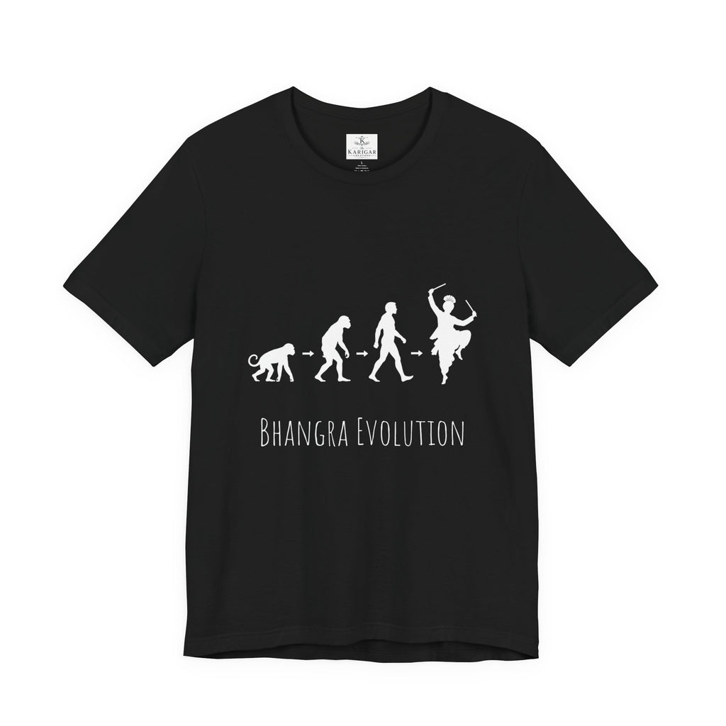 Bhangra Evolution T-Shirt Dance Evolution Tee Indian Folk Dance Shirt Punjabi Bhangra Graphic Unisex Cultural Gift