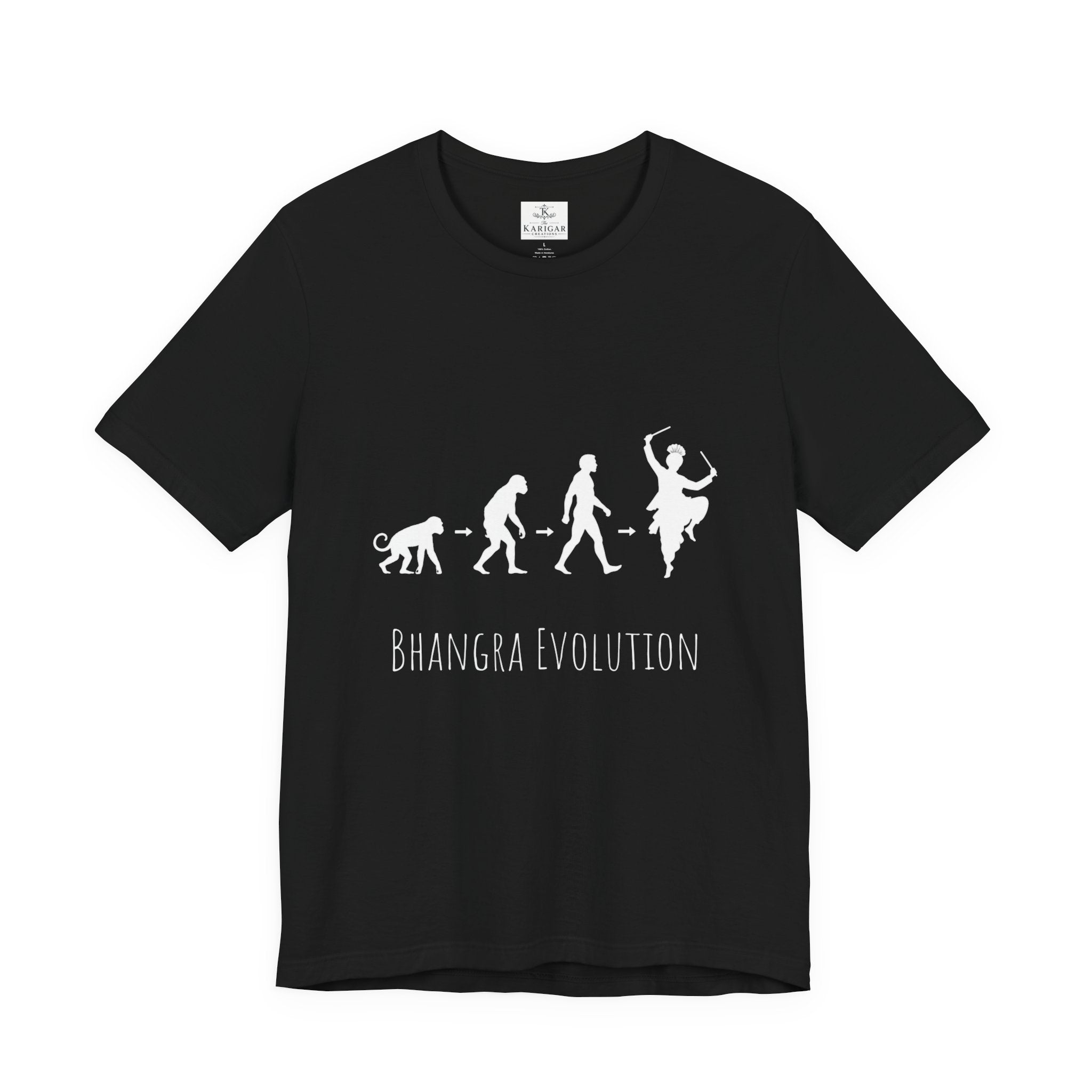 Bhangra Evolution T-Shirt Dance Evolution Tee Indian Folk Dance Shirt Punjabi Bhangra Graphic Unisex Cultural Gift