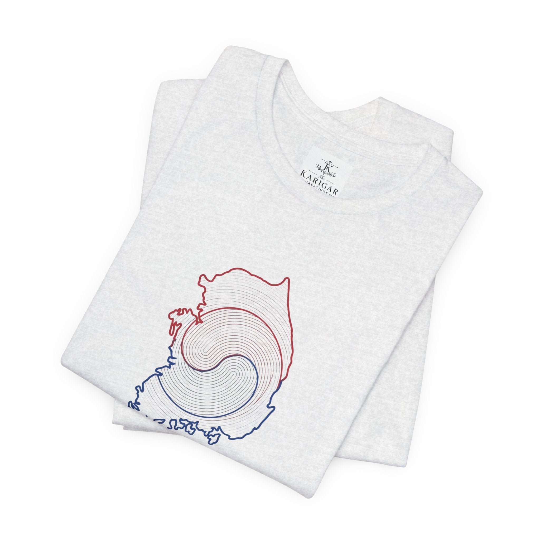 Seoul Vibes T-Shirt – Korea Map Graphic Tee, Minimalist Hangul Aesthetic Shirt, Korean Streetwear Unisex Graphic Tee