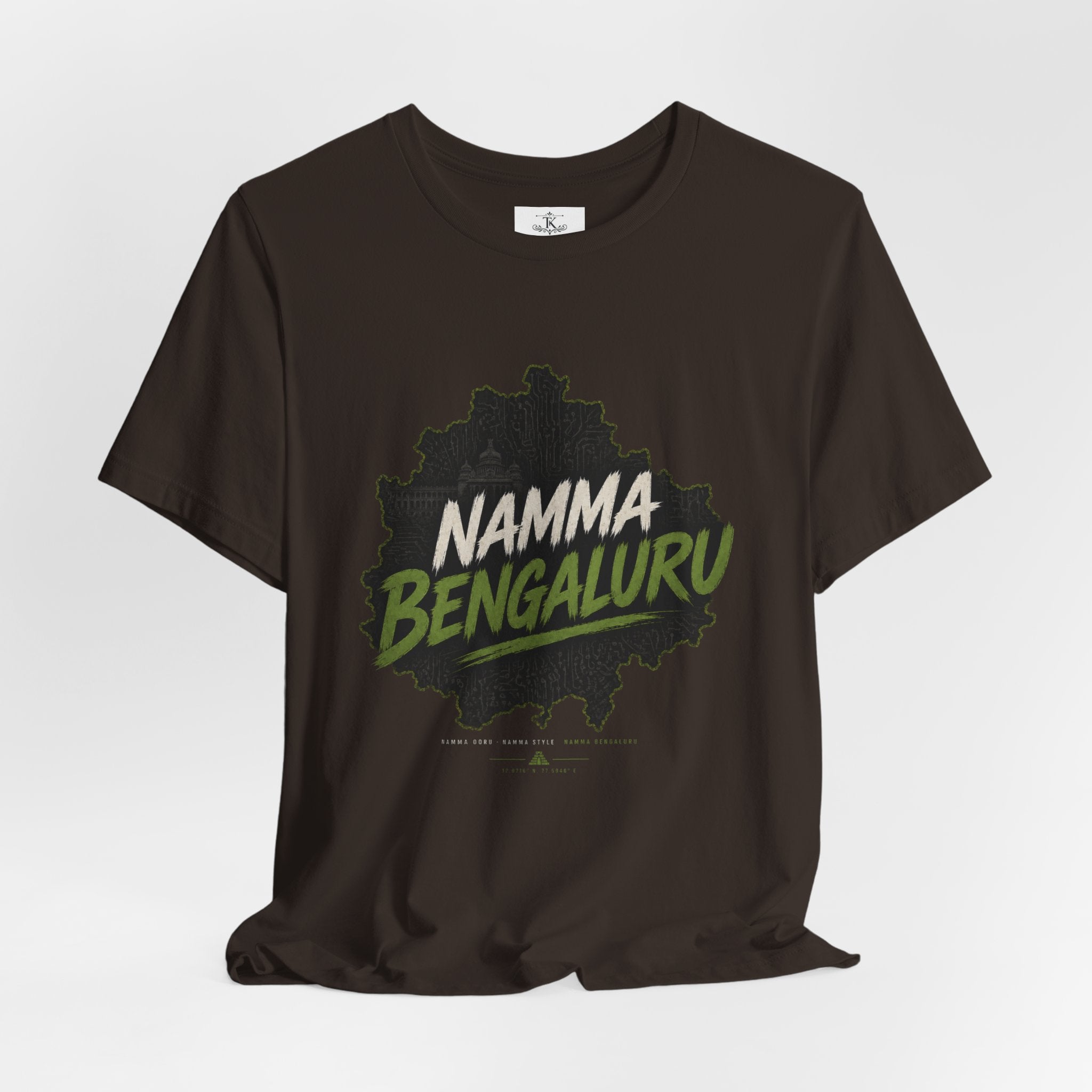 Namma Bengaluru T-Shirt Bangalore City Pride Tee Kannada Script Shirt Bengaluru Graphic Unisex India Gift