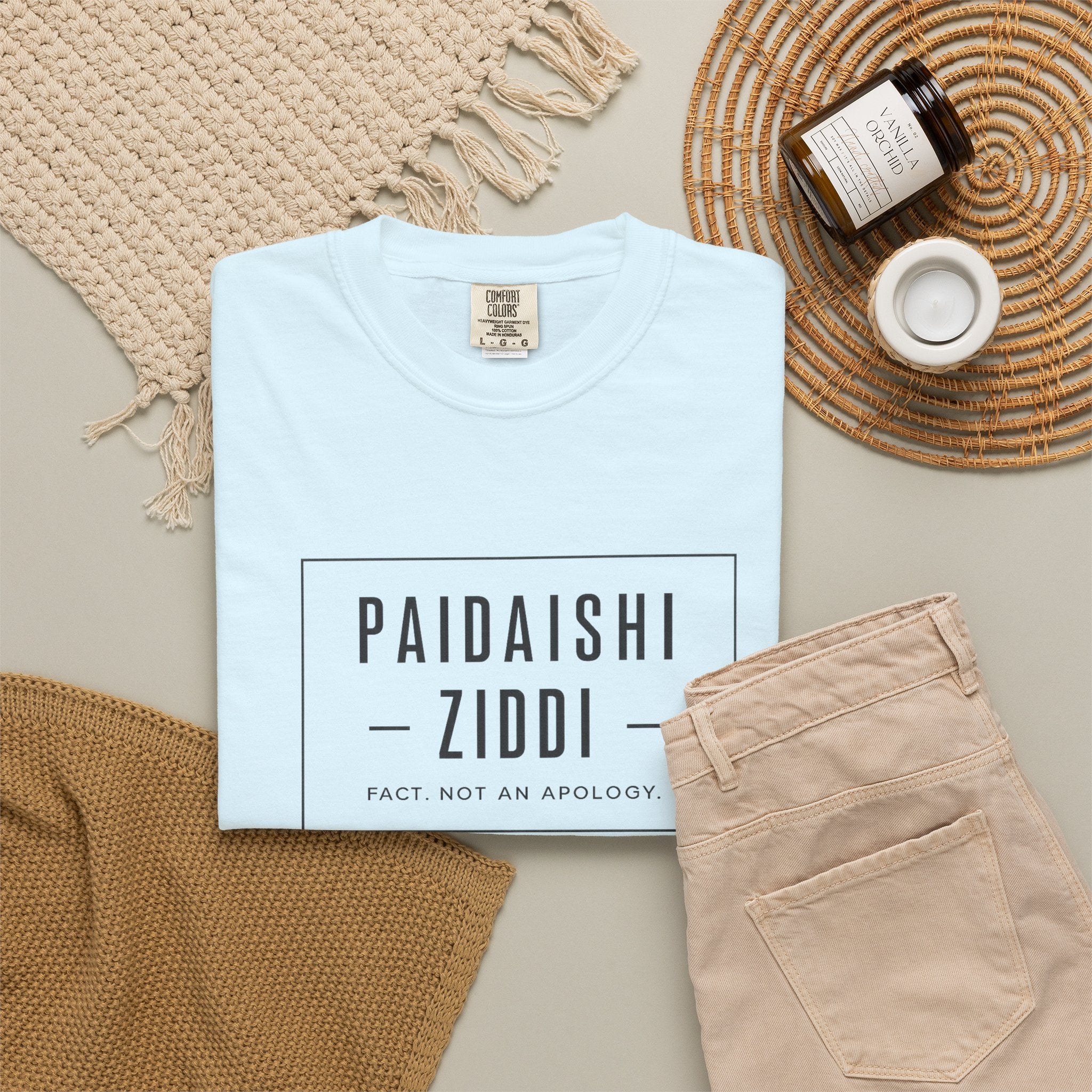 "Paidaishi Ziddi" T-Shirt