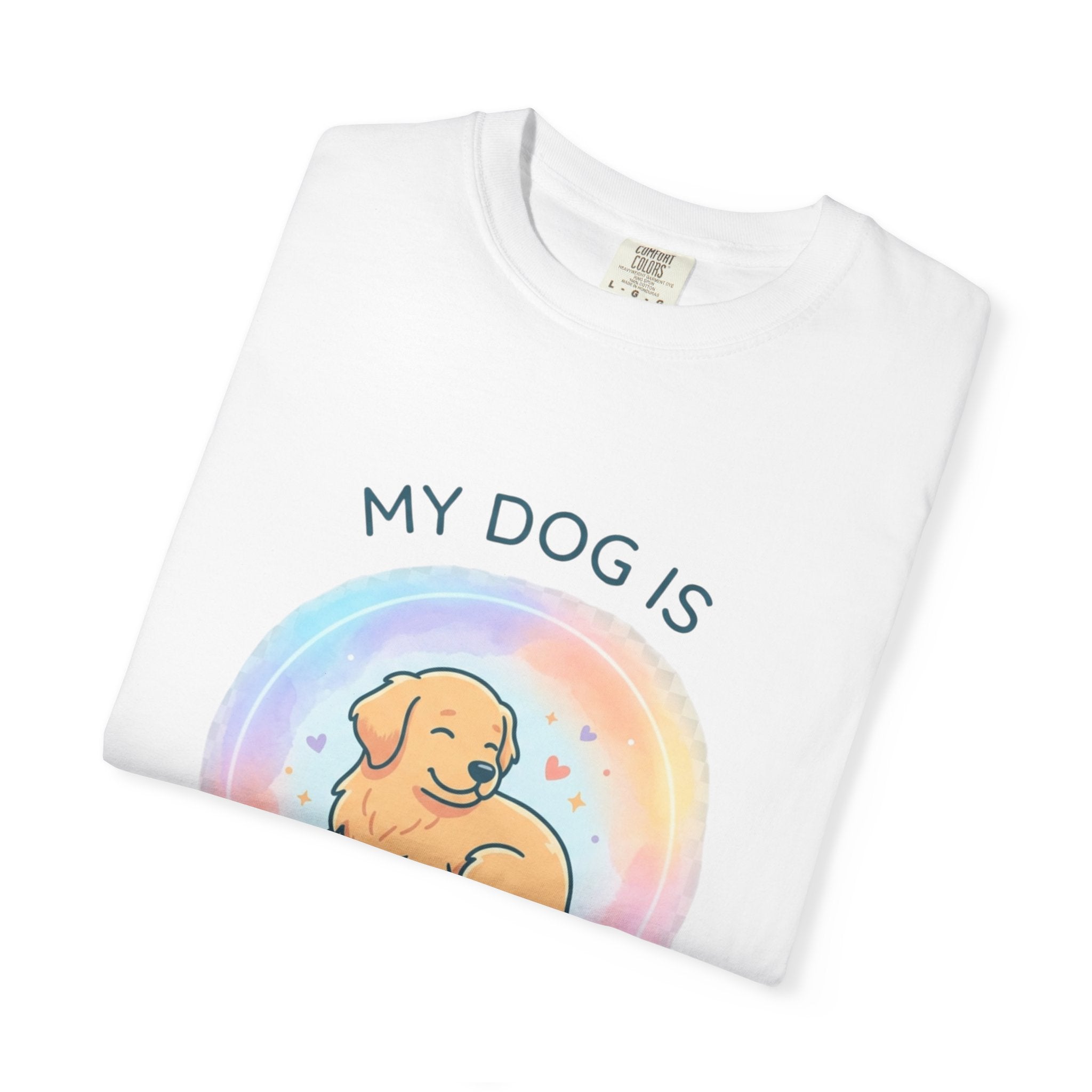 My Dog My Safe Space Shirt Dog Lover T Shirt Cute Dog Shirt Pet Lover Tee Emotional Dog Quote Shirt