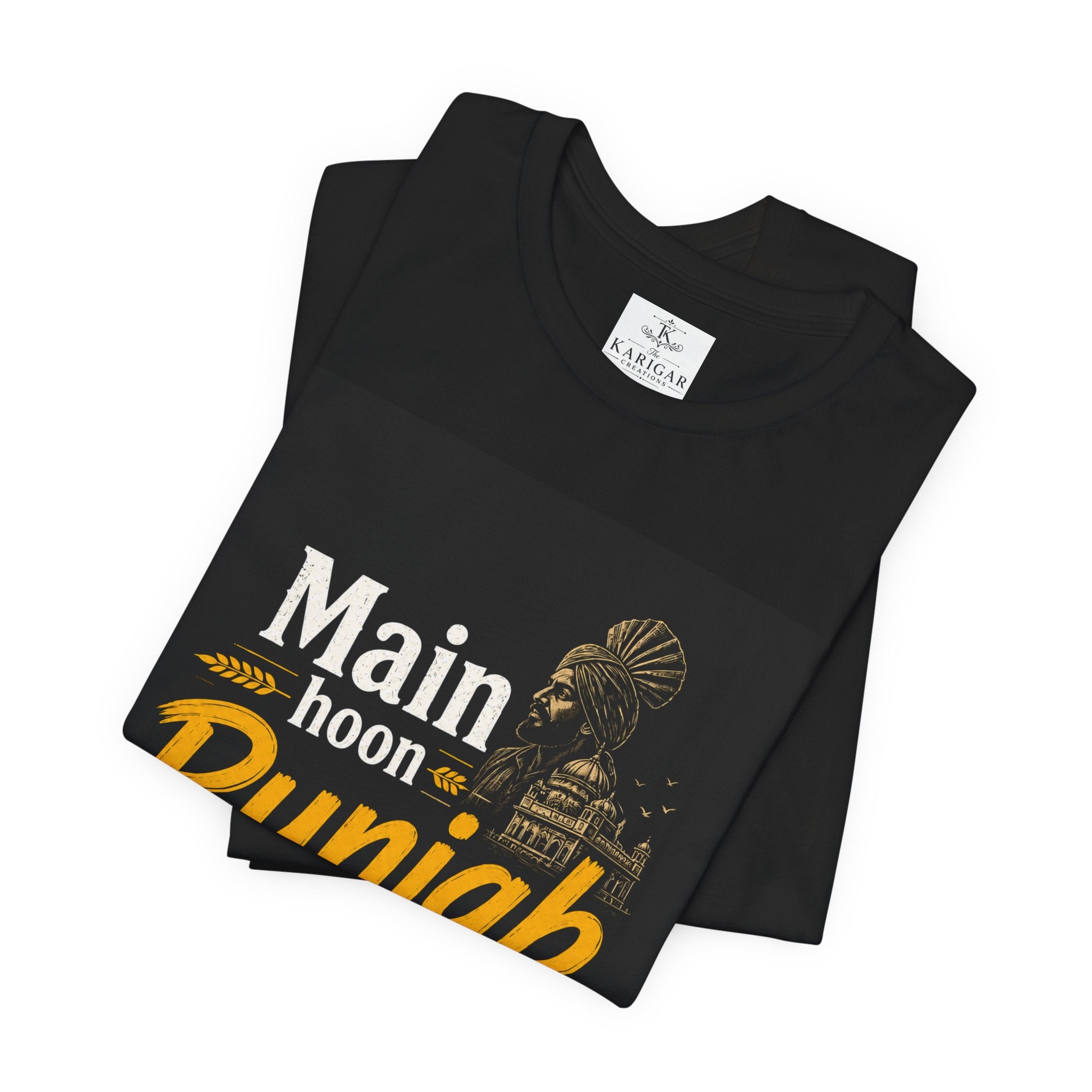 Main Hoon Punjab tee  Punjabi heritage shirt, Punjab typography design