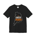 Amchi Mumbai T-Shirt – Mumbai Map Graphic Tee, Gateway of India Shirt, Maharashtra Pride Unisex Streetwear Tee