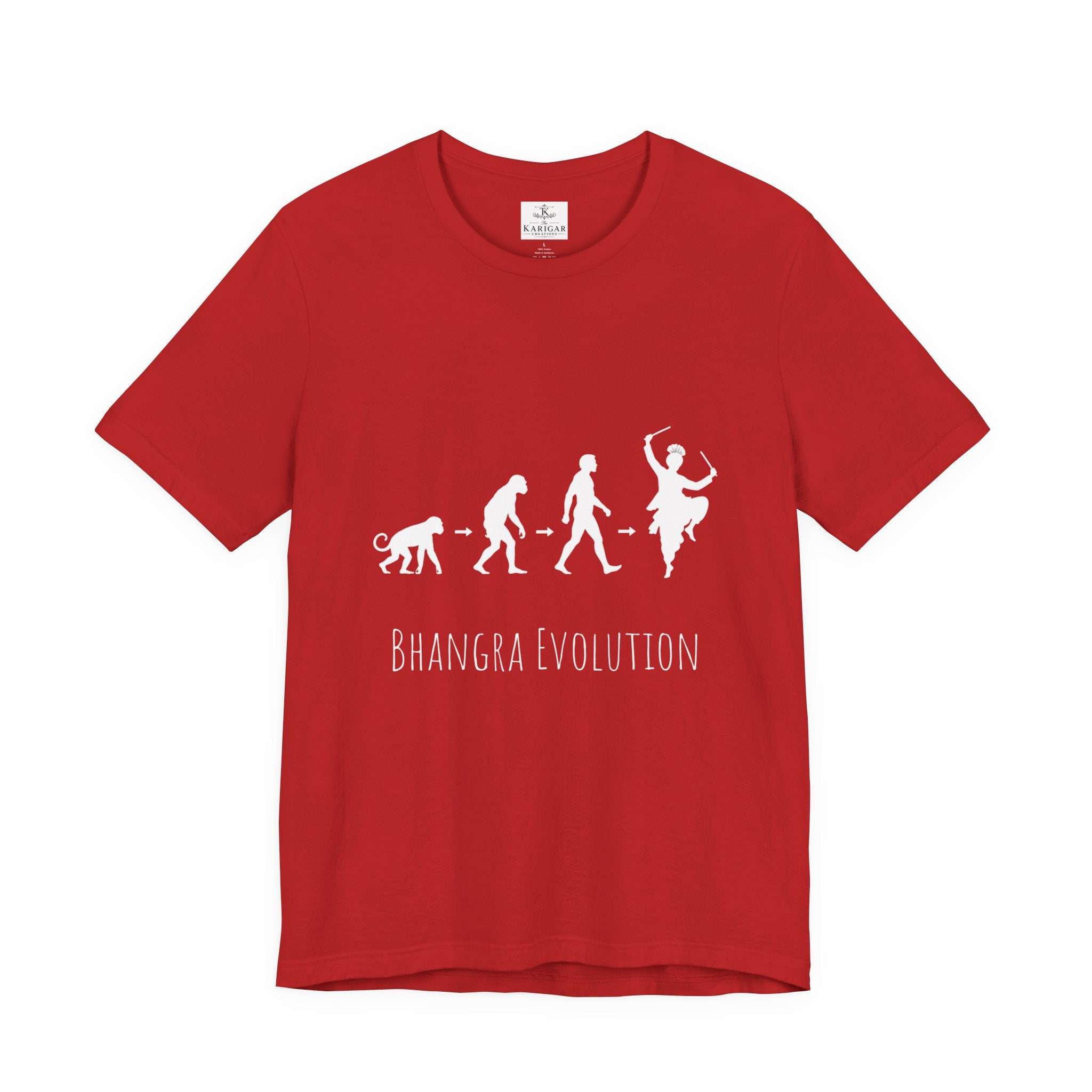 Bhangra Evolution T-Shirt Dance Evolution Tee Indian Folk Dance Shirt Punjabi Bhangra Graphic Unisex Cultural Gift