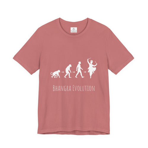 Bhangra Evolution T-Shirt Dance Evolution Tee Indian Folk Dance Shirt Punjabi Bhangra Graphic Unisex Cultural Gift