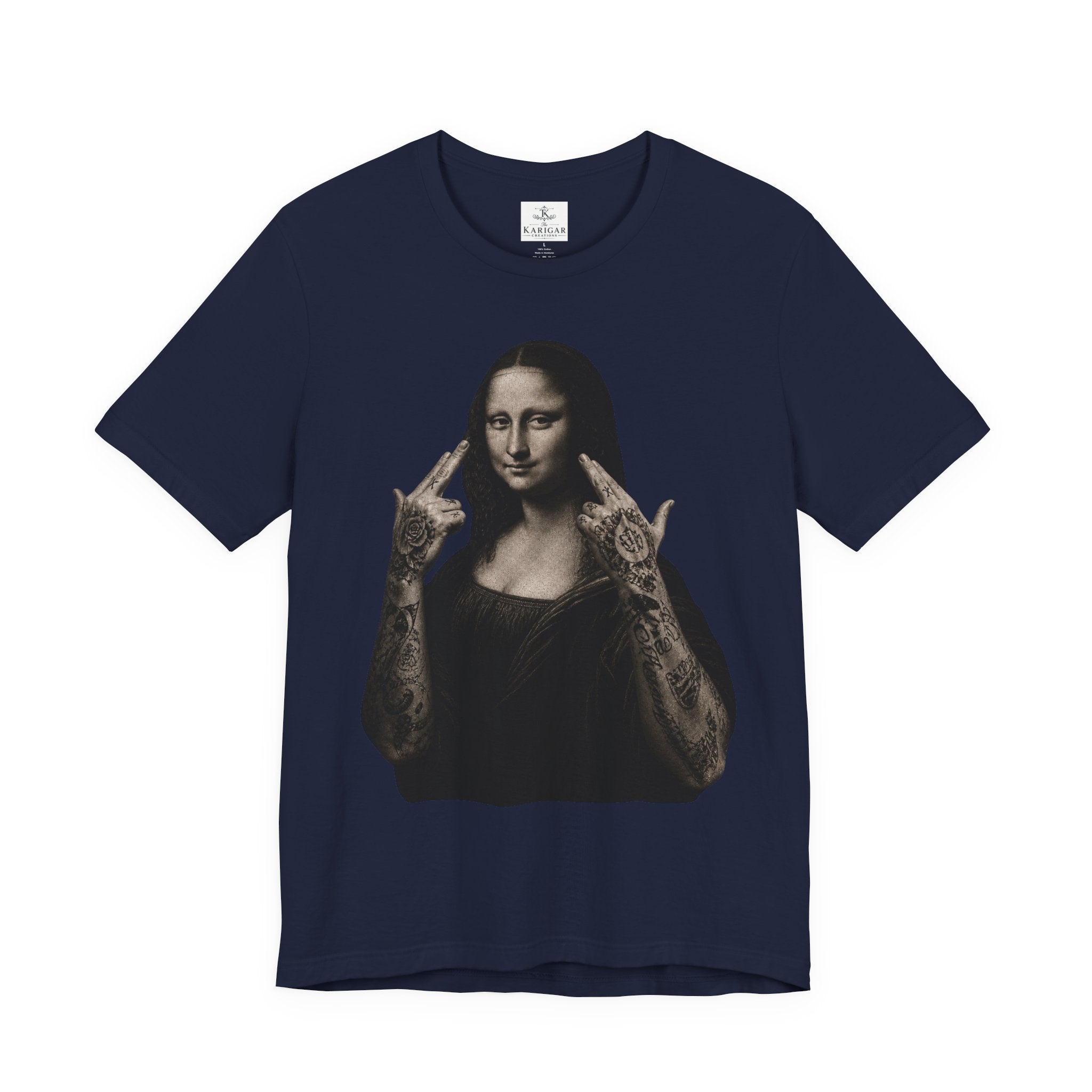 "Tattooed Mona Lisa" T-Shirt