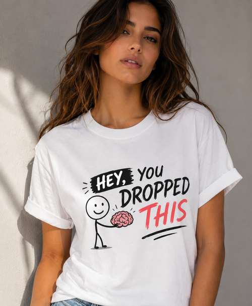 Hey You Dropped This — Front View | The Karigar Creations